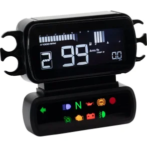 Koso Gauge D2 LCD Speedometer, 2014-2017 Dyna, XL, FLST