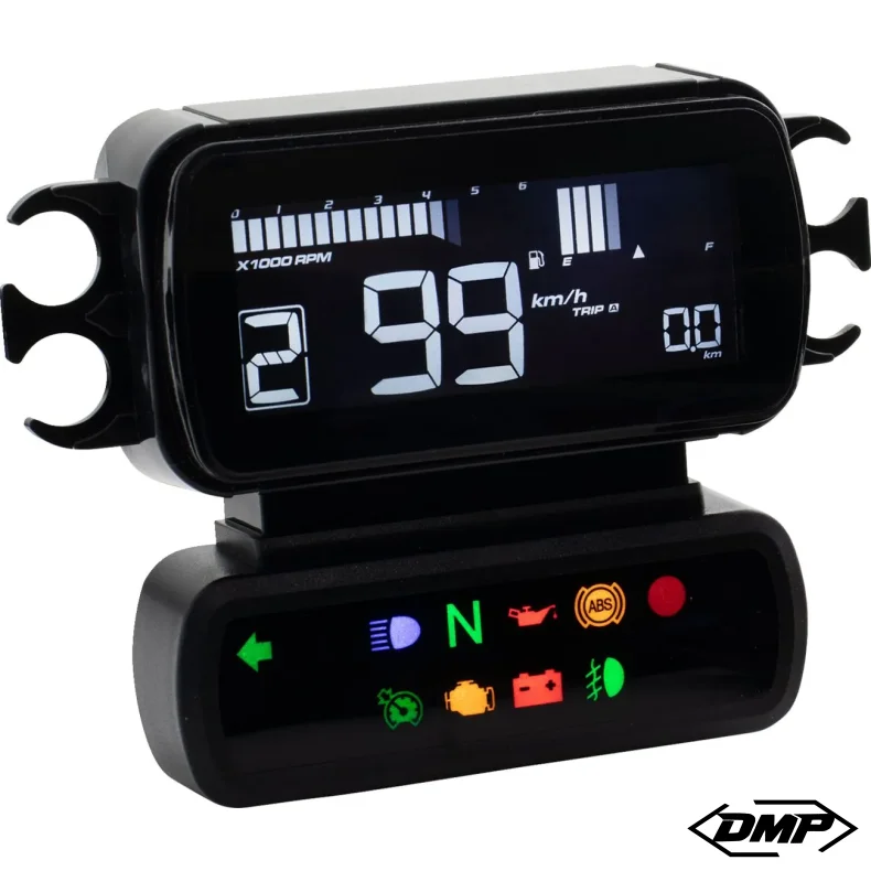 Koso Gauge D2 LCD Speedometer, 2014-2017 Dyna, XL, FLST