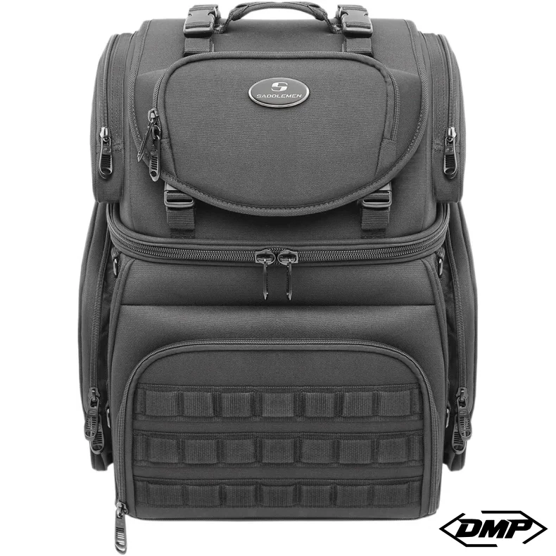 SADDLEMEN SISSY BAR BAG BR3400 TACTICAL