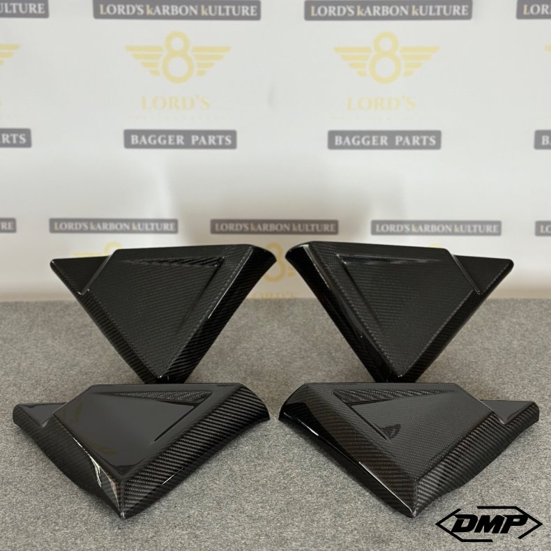 LORD's Performance Carbon side cover "FXR style", Touring
