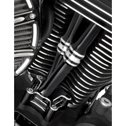 Arlen Ness Pushrod Tube Kit Contrast Cut Twincam 99-17 