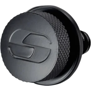 SADDLEMEN SEAT KNOB BLACK 1/4 - 20