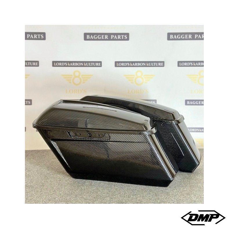 LORD's Performance Carbon Saddlebags with lids, Touring