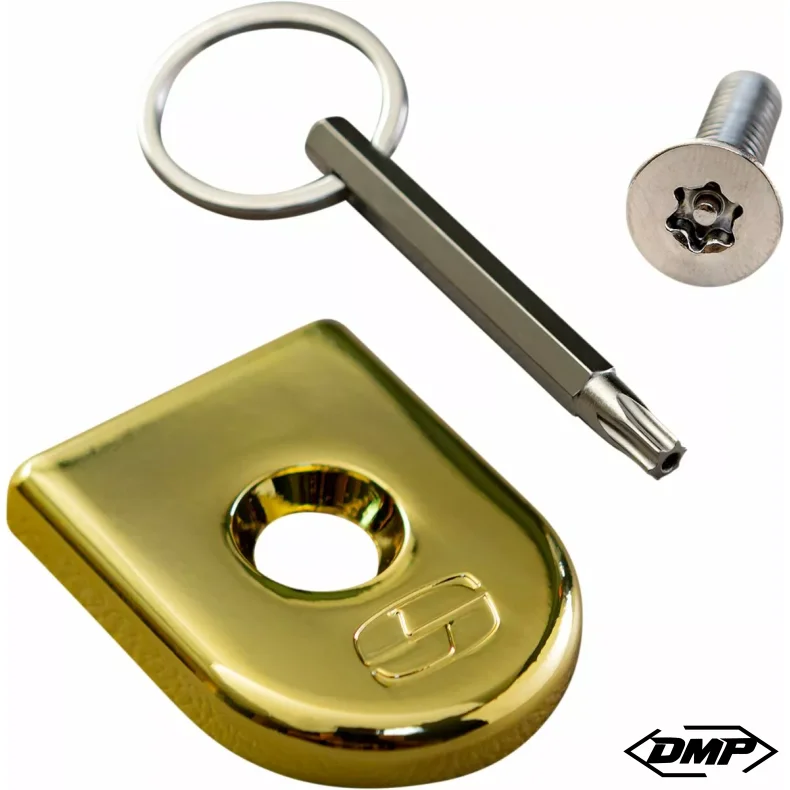 Saddlemen Security Screw Set Guld
