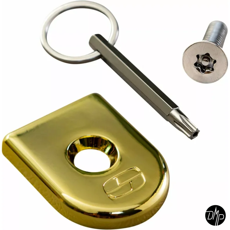Saddlemen Security Screw Set Guld
