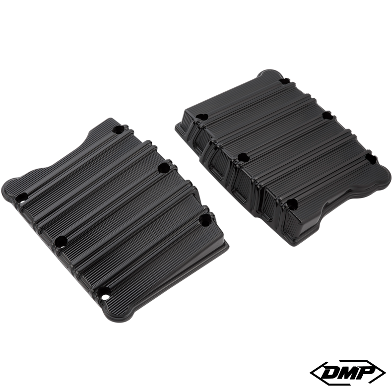 Arlen Ness 10 Gauge Rocker Box Top Covers Sort Twincam 99-17 