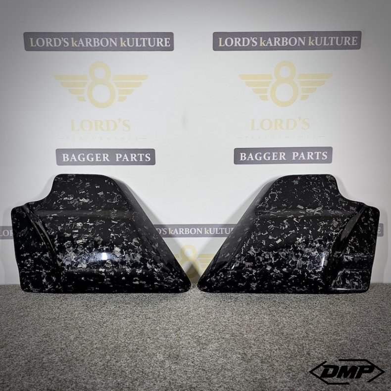 LORD's Performance FORGED Carbon side cover "OEM style", Touring