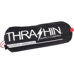Thrashin Mission Windbreaker rainjacket, black