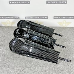 LORD's Performance Carbon Dash cover with hole, Touring Twill/Forged Carbon