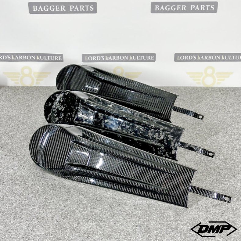 LORD's Performance Carbon Dash cover with hole, Touring Twill/Forged Carbon