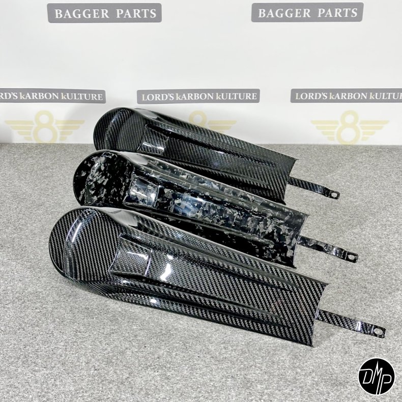 LORD's Performance Carbon Dash cover with hole, Touring Twill/Forged Carbon