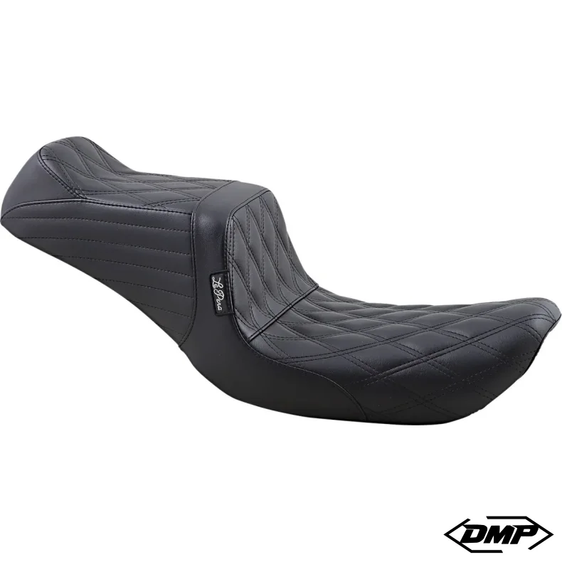 LePera, TailWhip 2-up seat. Double Diamond black Dyna 1996-2003