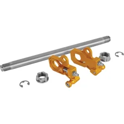 Performance Machine, Axle adjuster kit. GOLD anodized