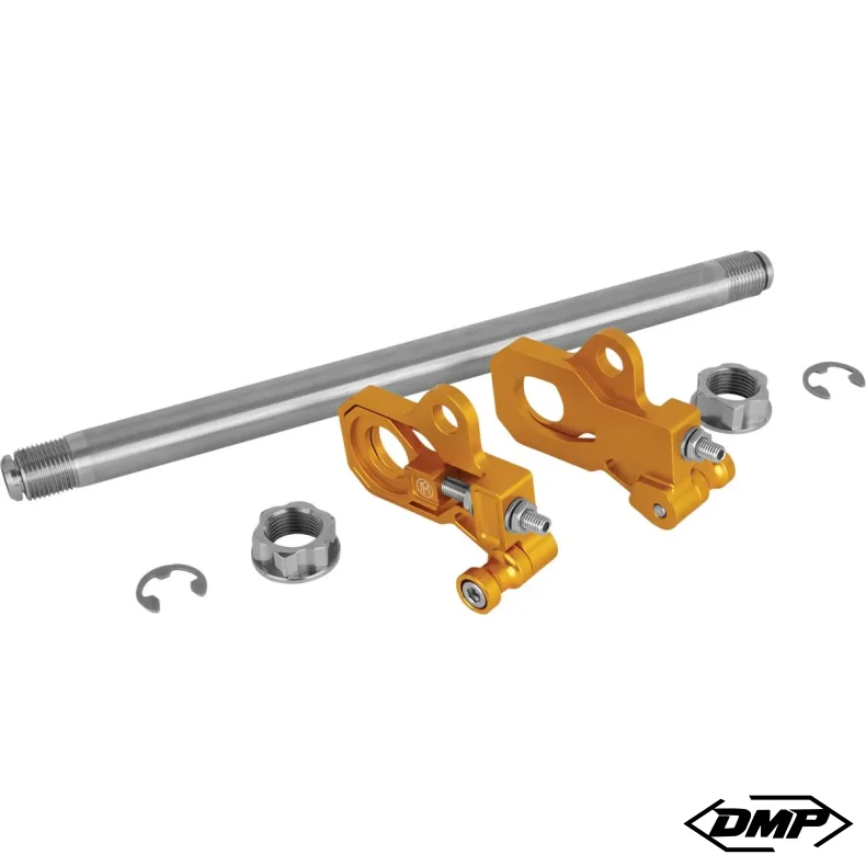Performance Machine, Axle adjuster kit. GOLD anodized