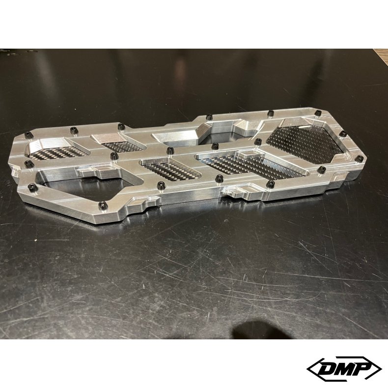 DMP "Street Savage" floorboard set, Race black With Carbon plate, Touring