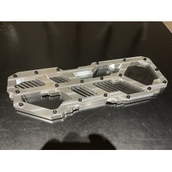 DMP "Street Savage" floorboard s�t, Race black med Carbon plade, Touring