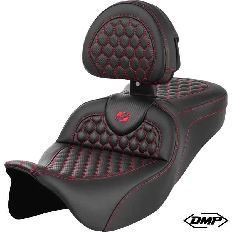 Saddlemen Roadsofa WITH backrest Carbon Fiber