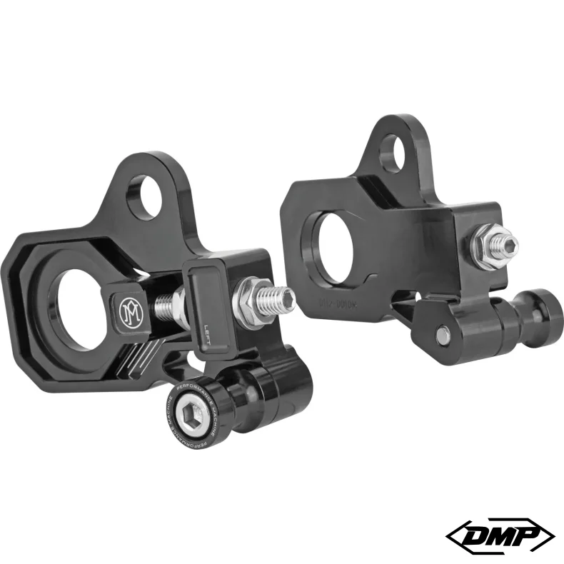 Performance Machine, Axle adjuster kit. Black anodized