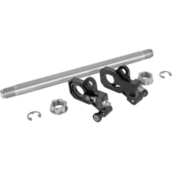 Performance Machine, Axle adjuster kit. Black anodized