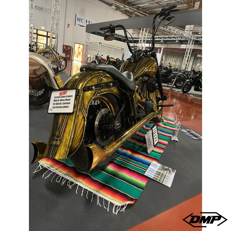 Mounting block SMALL for license plate DMP