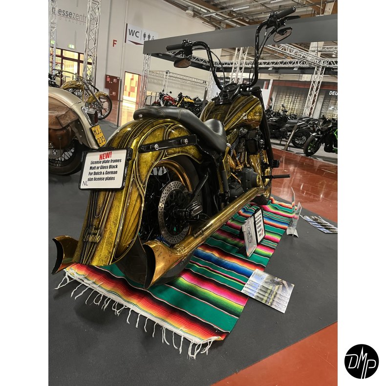 Mounting block SMALL for license plate DMP