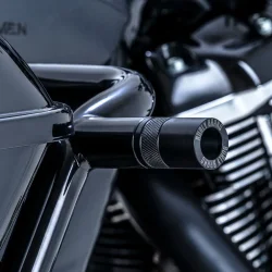 Burly Brand, Brawler crash bar kit Touring. BAG, Sort