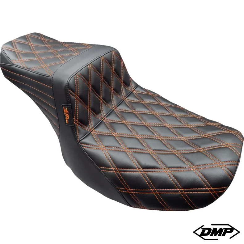   LE PERA SEAT TAILWHIP BURNT ORANGE TOURING 23-26