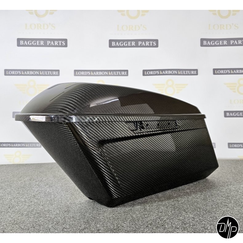 LORD's Performance Carbon Saddlebags with lids, Touring