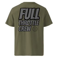 DMP "Full Throttle Crew" T-shirt, Green