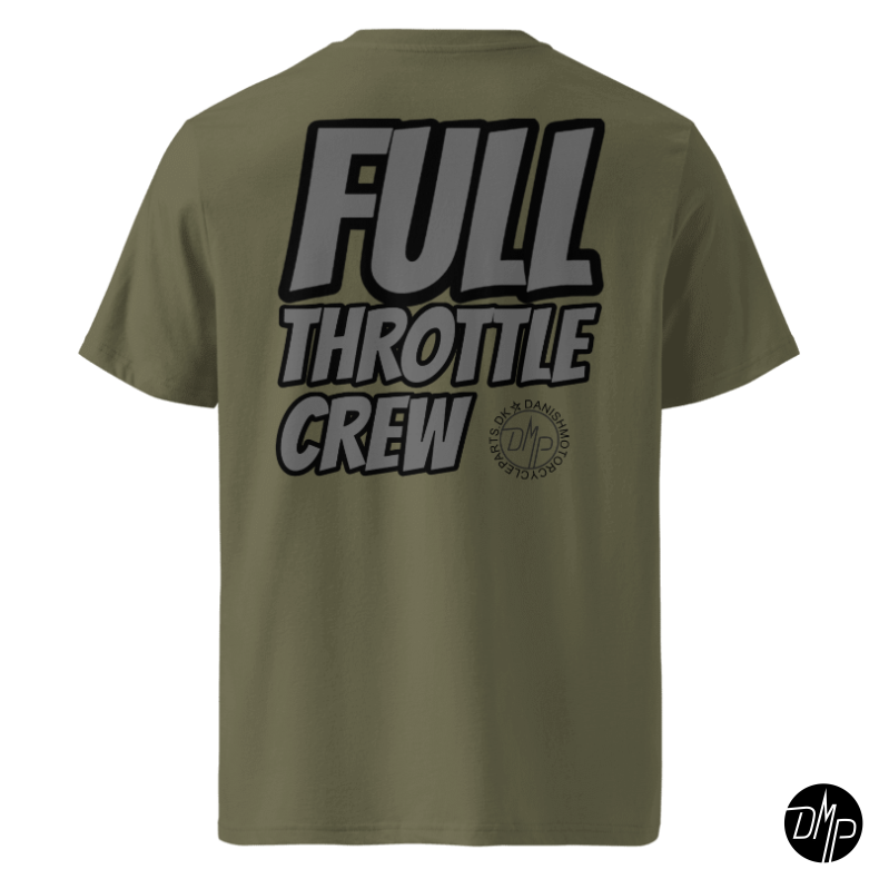 DMP "Full Throttle Crew" T-shirt, Green
