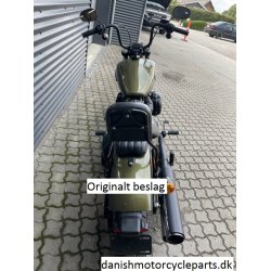 DMP License plate bracket Harley Dyna