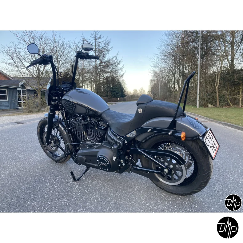 DMP License plate bracket Harley Dyna