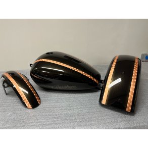 Softail M8 tank/skrm st custom lakeret.