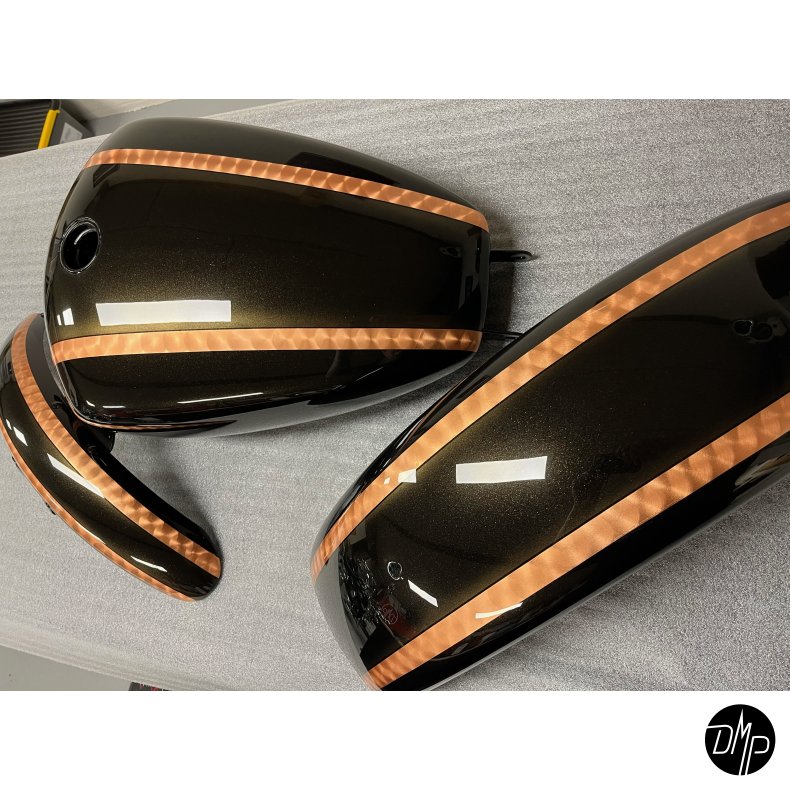 Softail M8 tank/skrm st custom lakeret.