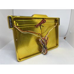 DMP Motorcykel Nummerpladeramme 3.0 DENMARK CNC GOLD