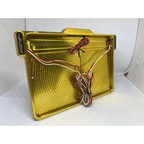 DMP Motorcykel Nummerpladeramme 3.0 DENMARK CNC GOLD