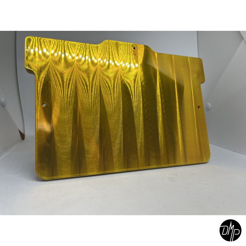 DMP Motorcykel Nummerpladeramme 3.0 DENMARK CNC GOLD