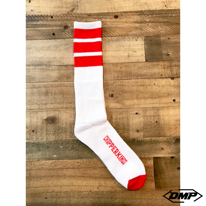 Chopper Kings FAT LINES knee high socks