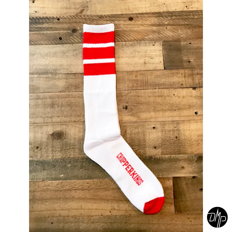 Chopper Kings FAT LINES knee high socks