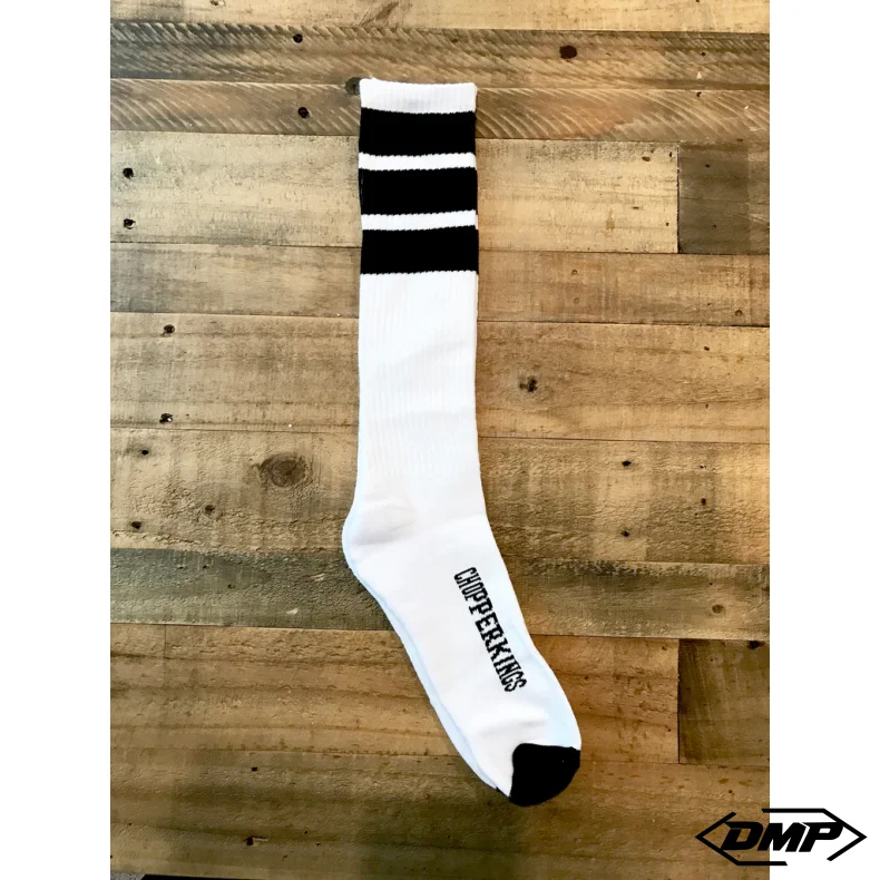 Chopper Kings FAT LINES knee high socks
