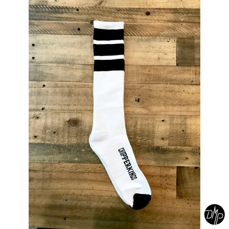Chopper Kings FAT LINES knee high socks