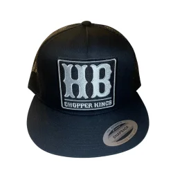 Chopper Kings HB CK trucker hat black patch