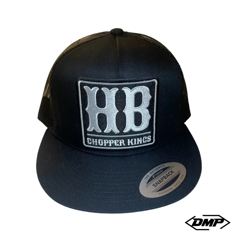 Chopper Kings HB CK trucker hat black patch