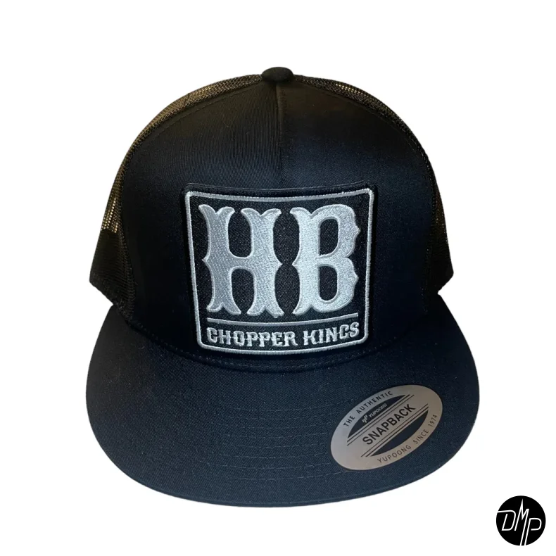 Chopper Kings HB CK trucker hat black patch