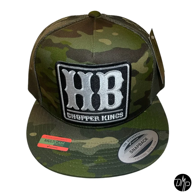 Chopper Kings HB CK trucker hat black patch