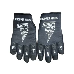 Chopper Kings CK BOLT BLACK riding gloves