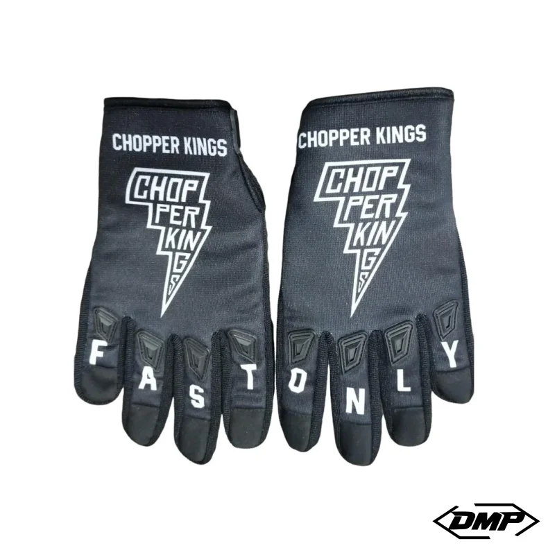 Chopper Kings CK BOLT BLACK riding gloves