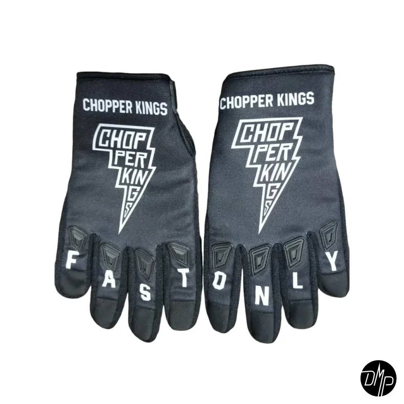 Chopper Kings CK BOLT BLACK riding gloves