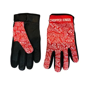 Chopper Kings FUCK YOU riding gloves