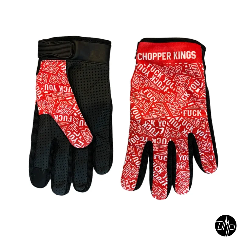 Chopper Kings FUCK YOU riding gloves